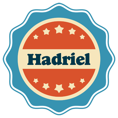 Hadriel labels logo
