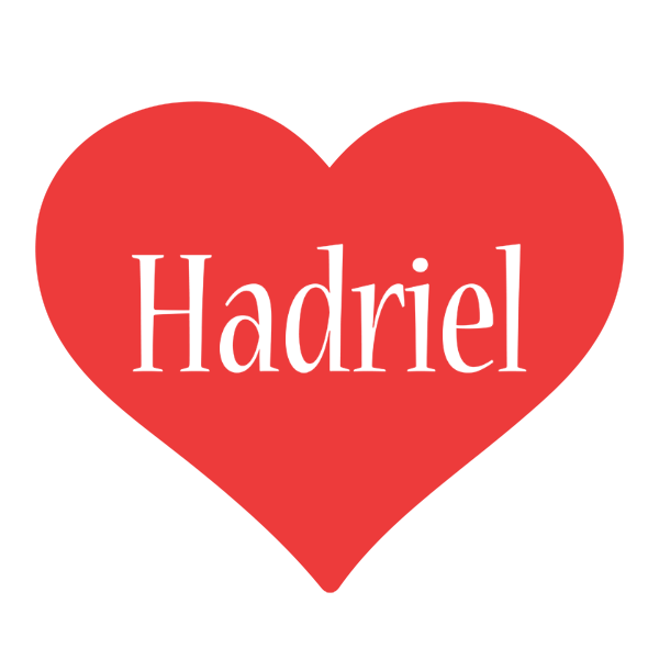 Hadriel love logo