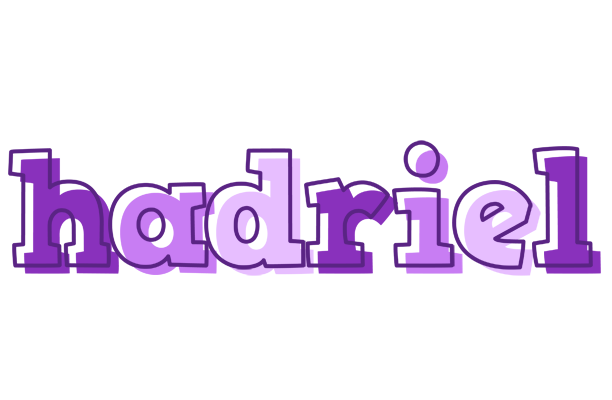 Hadriel sensual logo