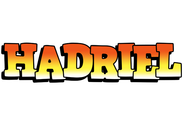 Hadriel sunset logo