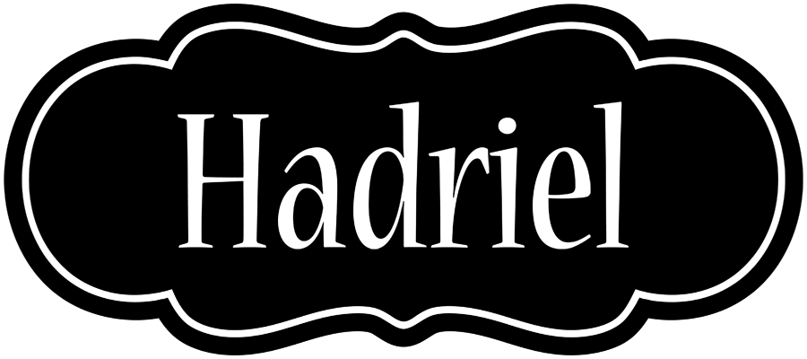 Hadriel welcome logo