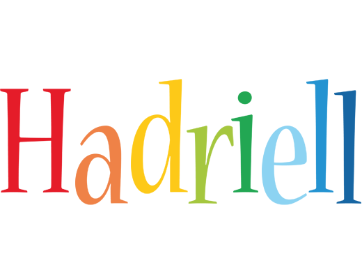 Hadriell birthday logo