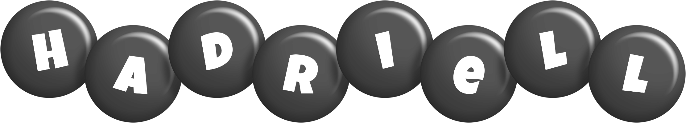 Hadriell candy-black logo