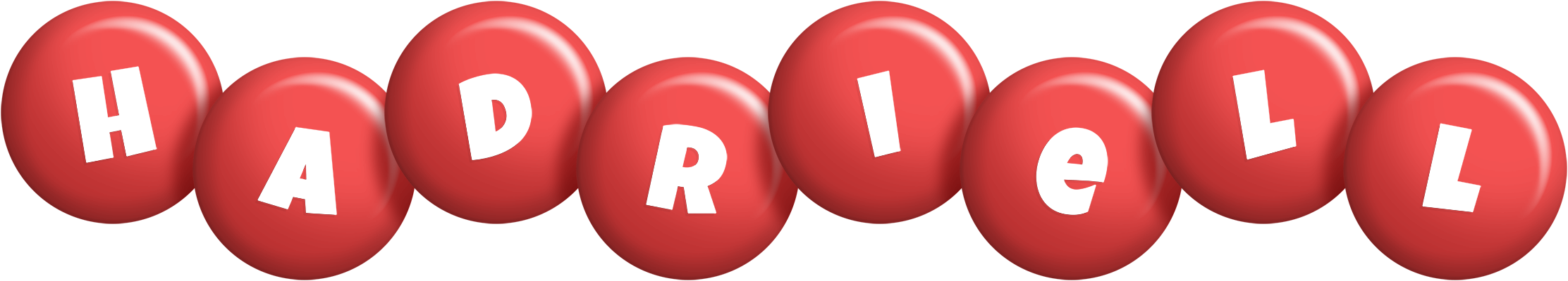 Hadriell candy-red logo