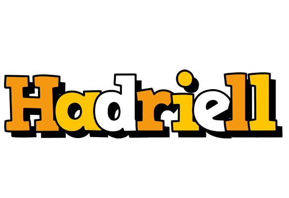 Hadriell cartoon logo