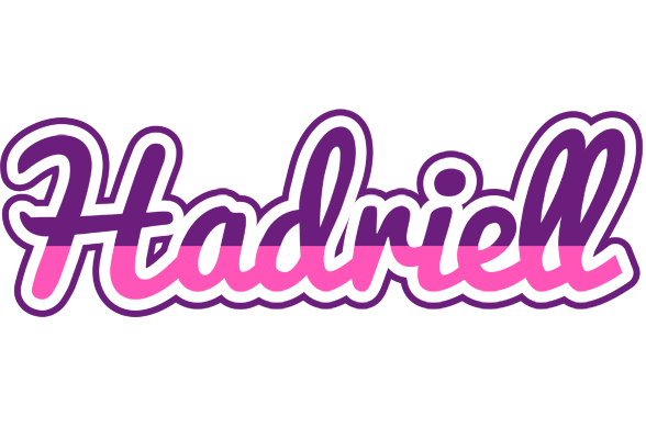 Hadriell cheerful logo