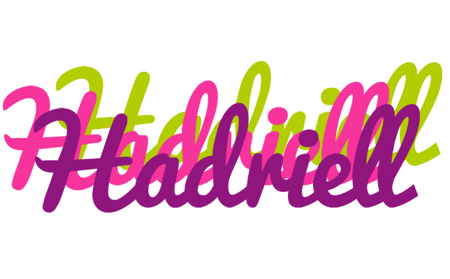 Hadriell flowers logo