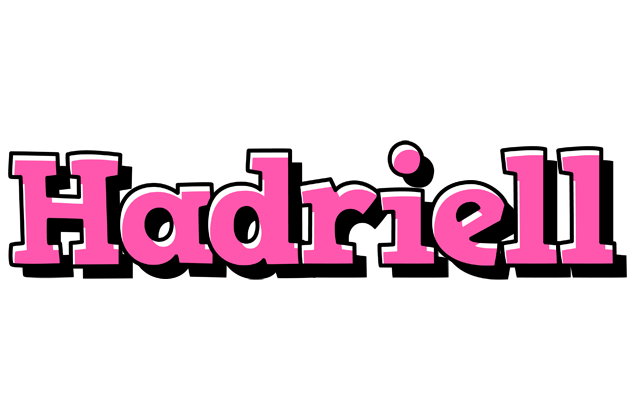 Hadriell girlish logo