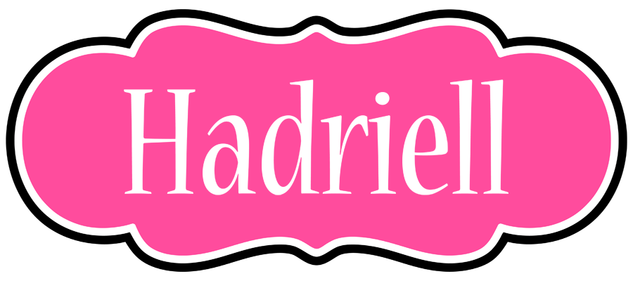Hadriell invitation logo