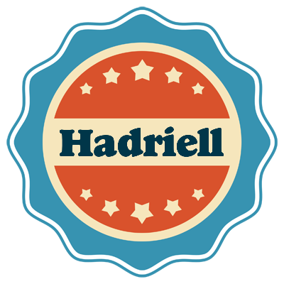 Hadriell labels logo