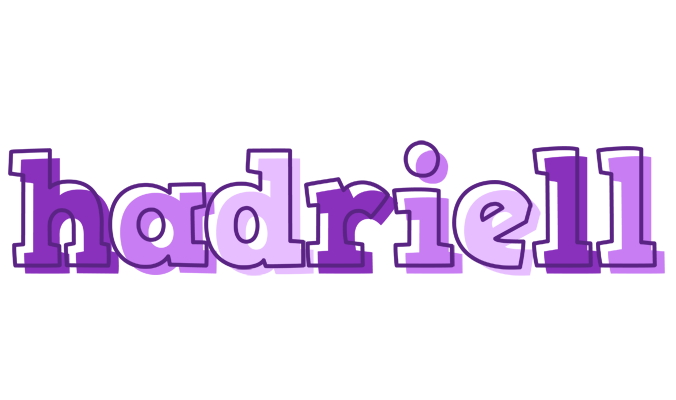 Hadriell sensual logo
