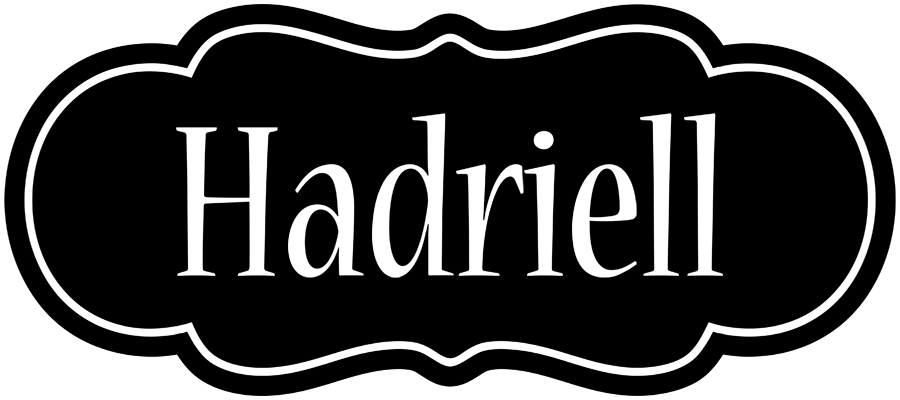Hadriell welcome logo