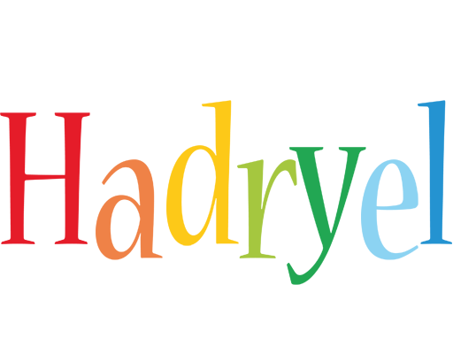 Hadryel birthday logo