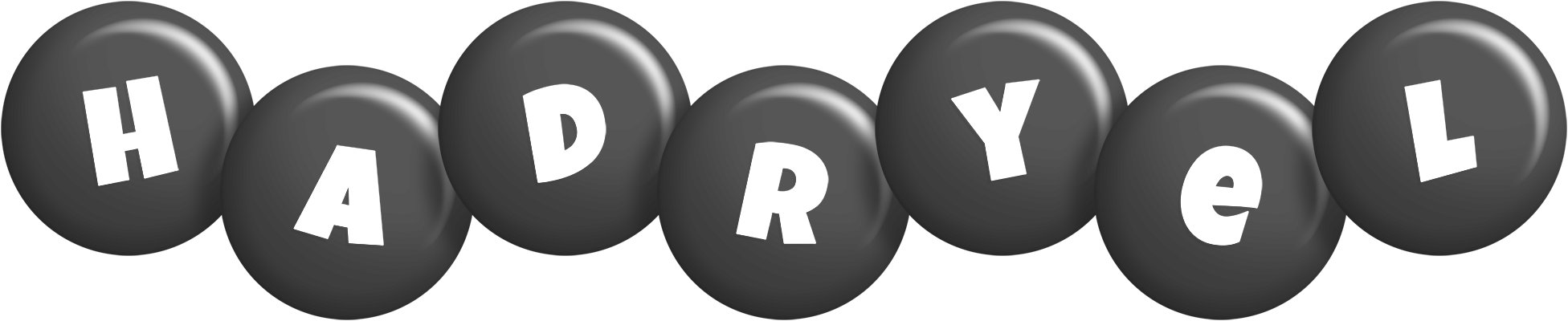 Hadryel candy-black logo