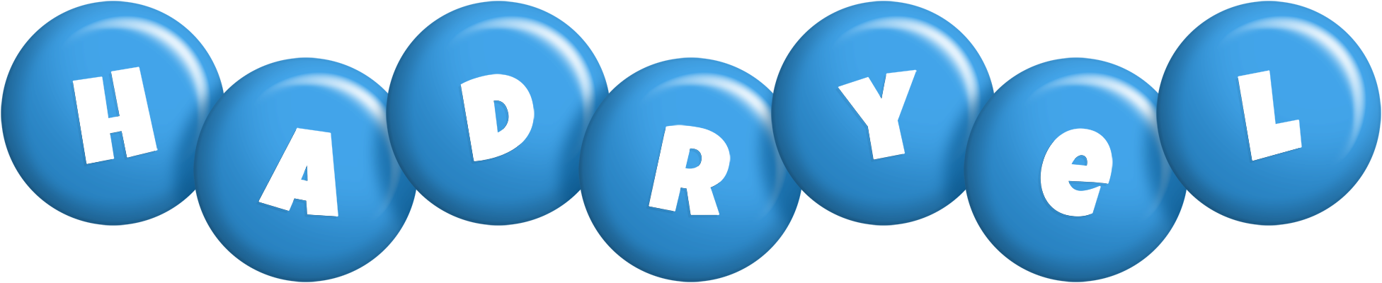 Hadryel candy-blue logo