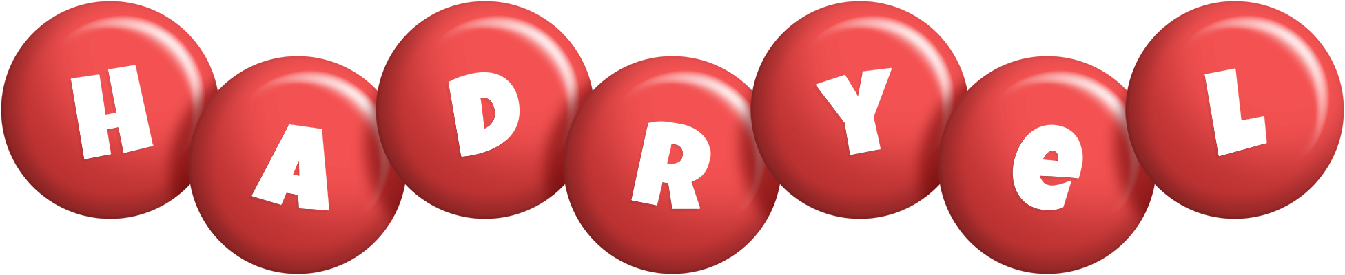 Hadryel candy-red logo