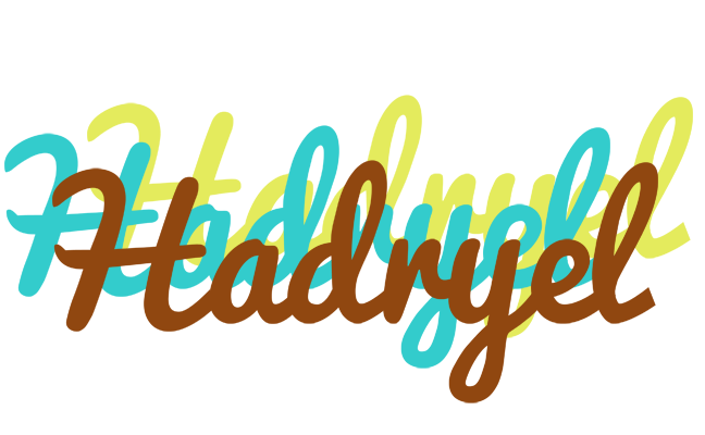 Hadryel cupcake logo