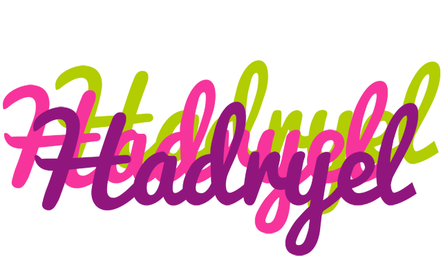 Hadryel flowers logo