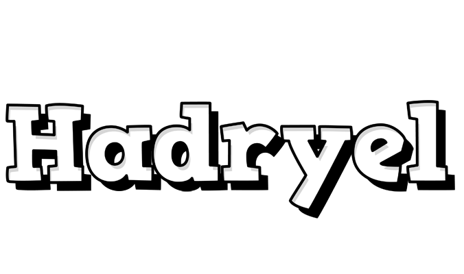 Hadryel snowing logo