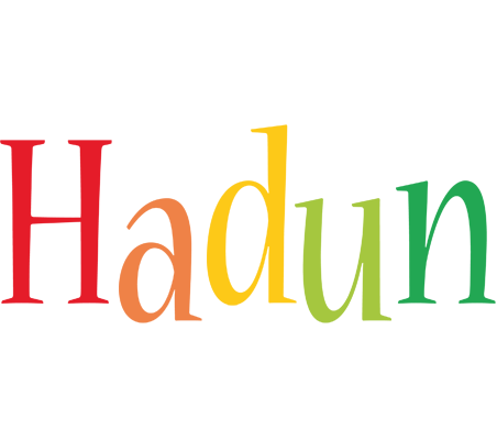 Hadun birthday logo