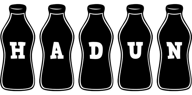 Hadun bottle logo