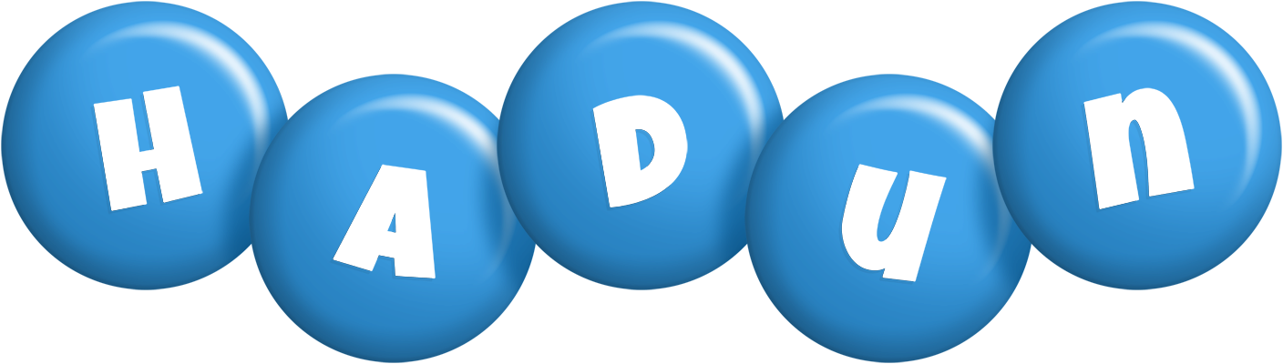Hadun candy-blue logo