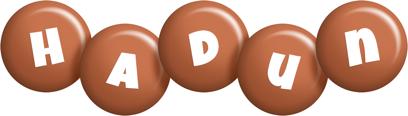 Hadun candy-brown logo