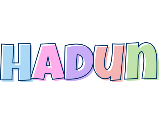 Hadun pastel logo