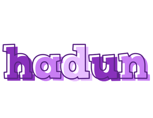 Hadun sensual logo