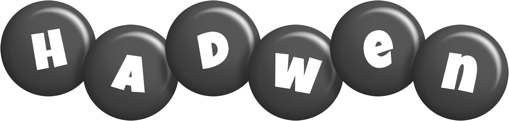 Hadwen candy-black logo