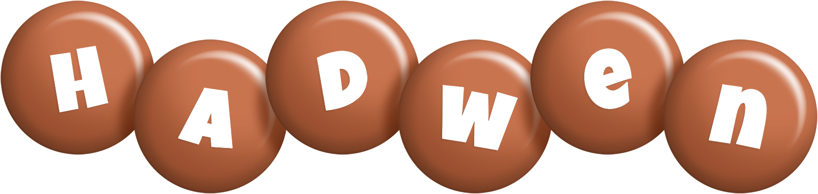 Hadwen candy-brown logo