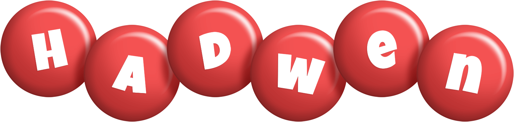 Hadwen candy-red logo