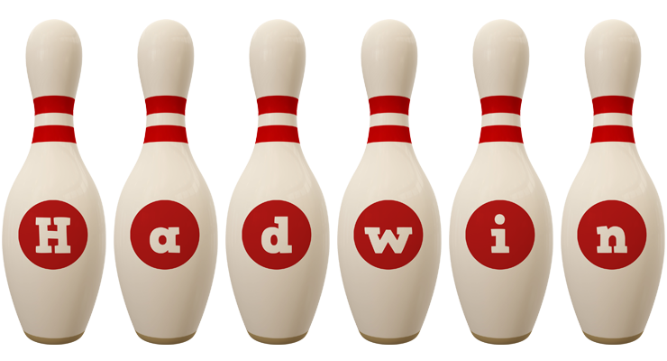Hadwin bowling-pin logo