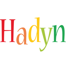 Hadyn birthday logo