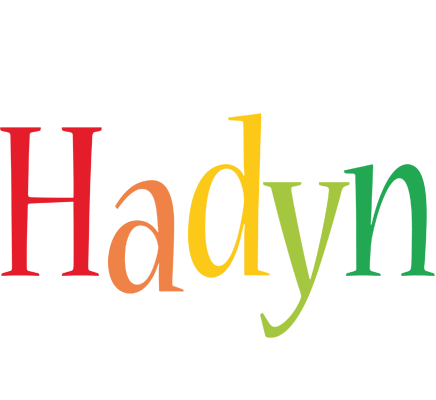 Hadyn birthday logo