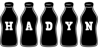 Hadyn bottle logo