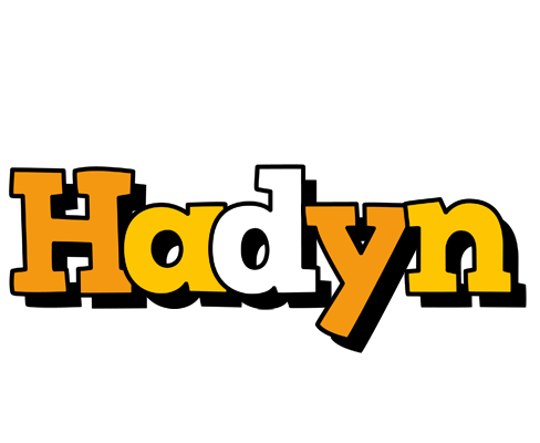 Hadyn cartoon logo