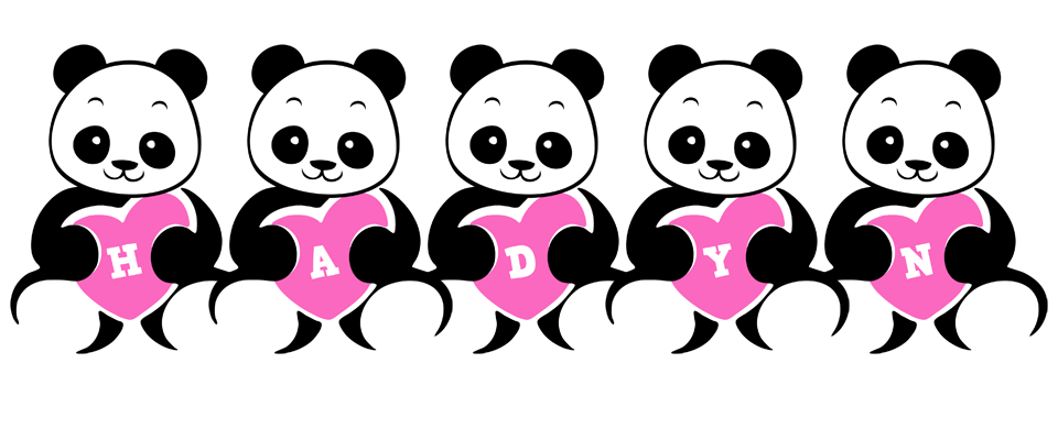 Hadyn love-panda logo