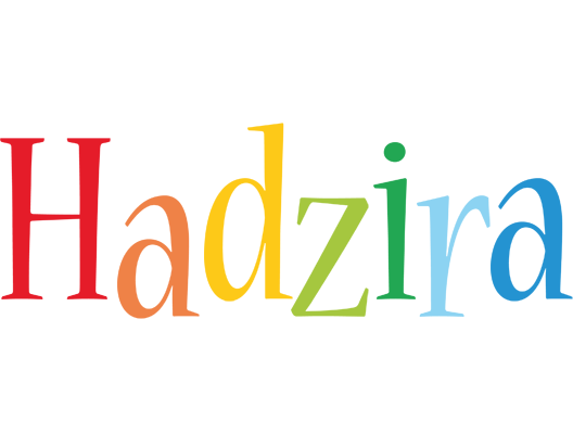 Hadzira birthday logo