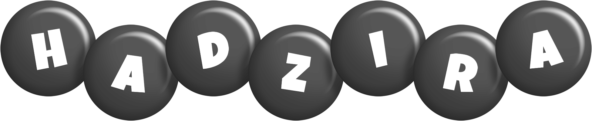 Hadzira candy-black logo