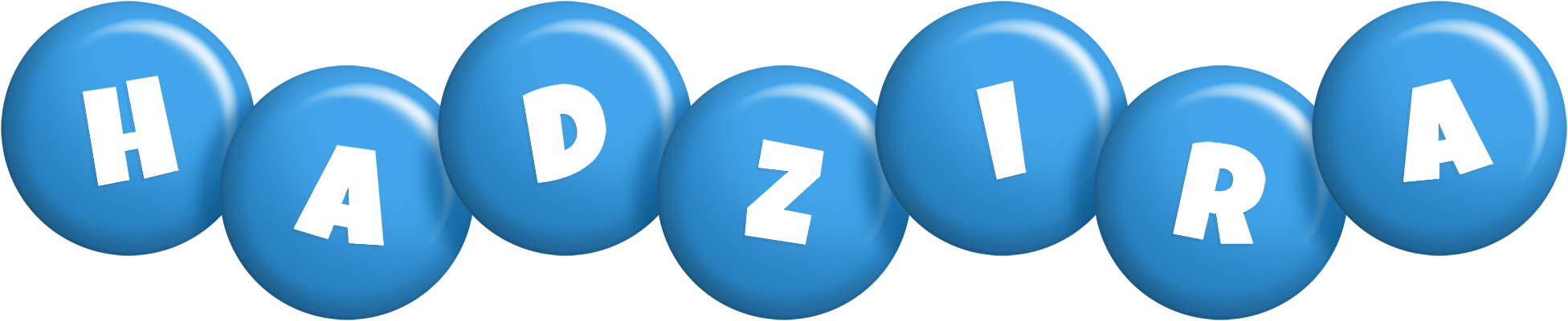 Hadzira candy-blue logo