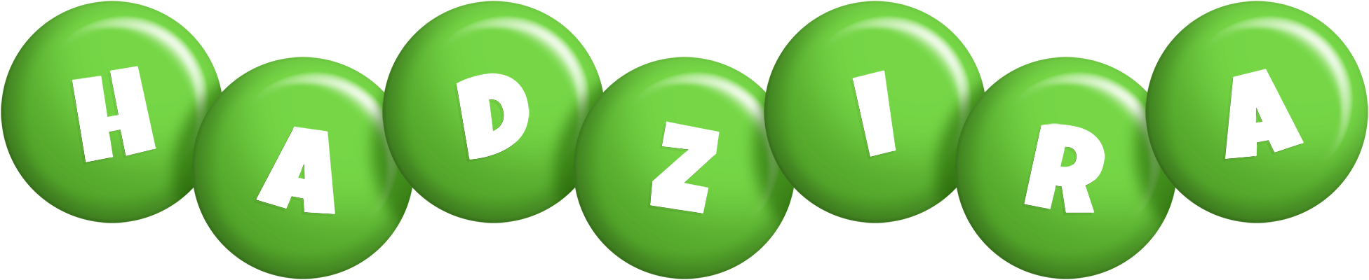 Hadzira candy-green logo