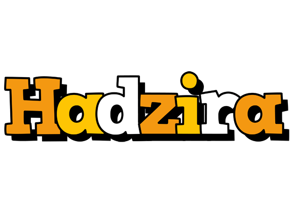 Hadzira cartoon logo