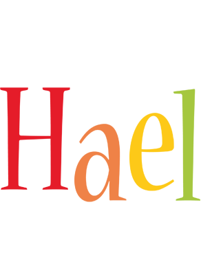 Hael birthday logo