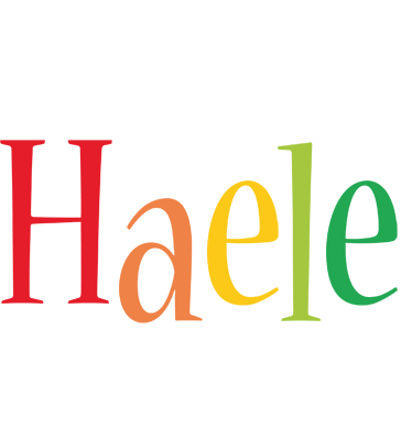 Haele birthday logo