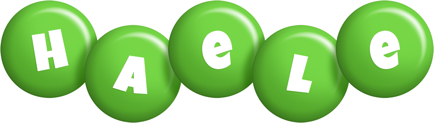 Haele candy-green logo