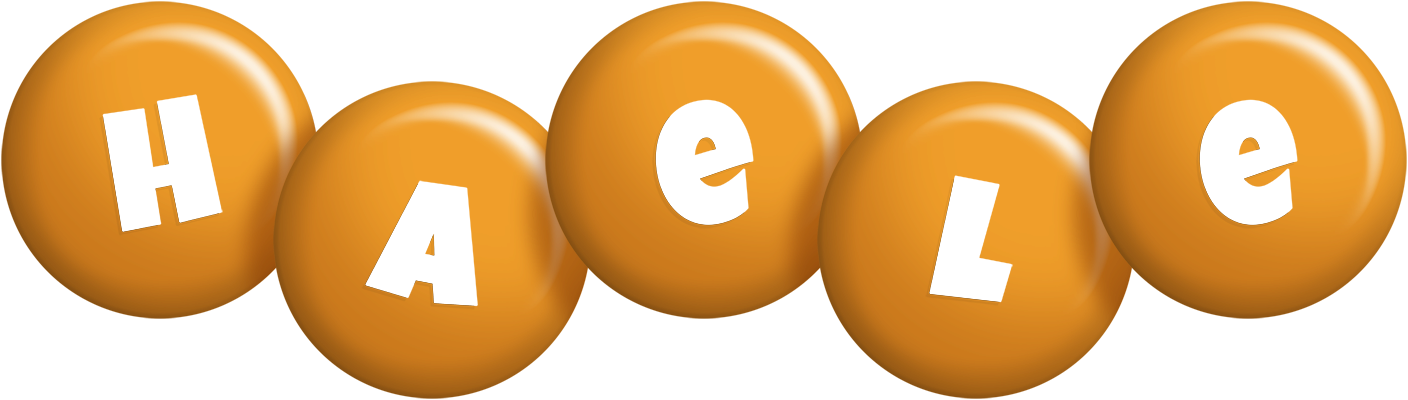 Haele candy-orange logo