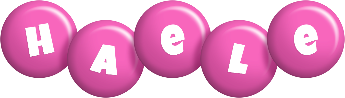 Haele candy-pink logo