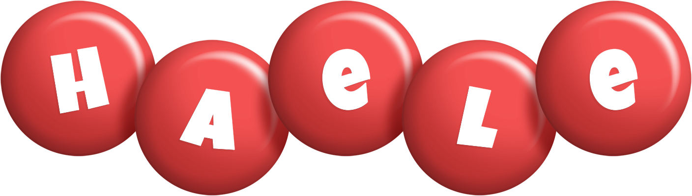 Haele candy-red logo