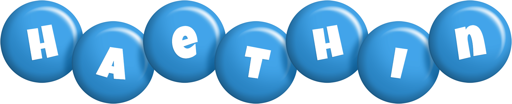 Haethin candy-blue logo